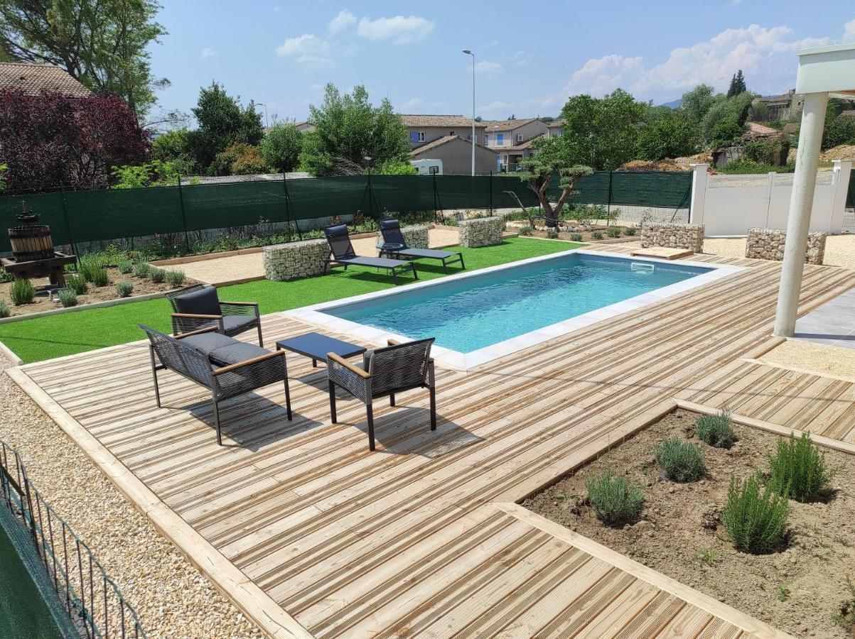 Villa Les Romarins Vallon-Pont-dʼArc Esterno foto