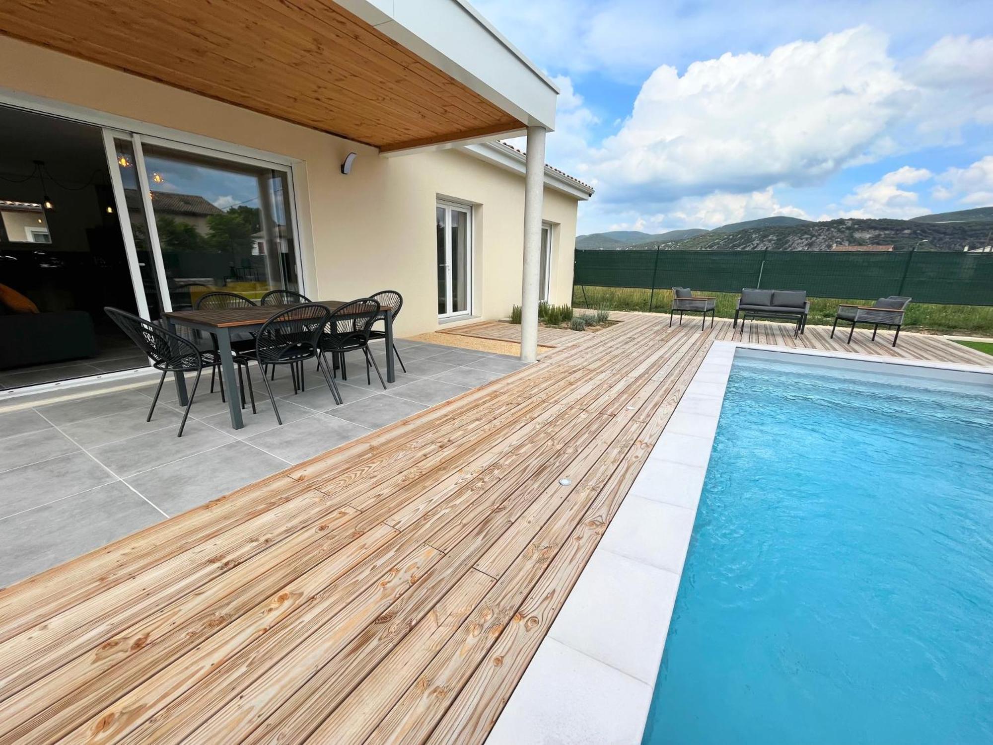 Villa Les Romarins Vallon-Pont-dʼArc Esterno foto